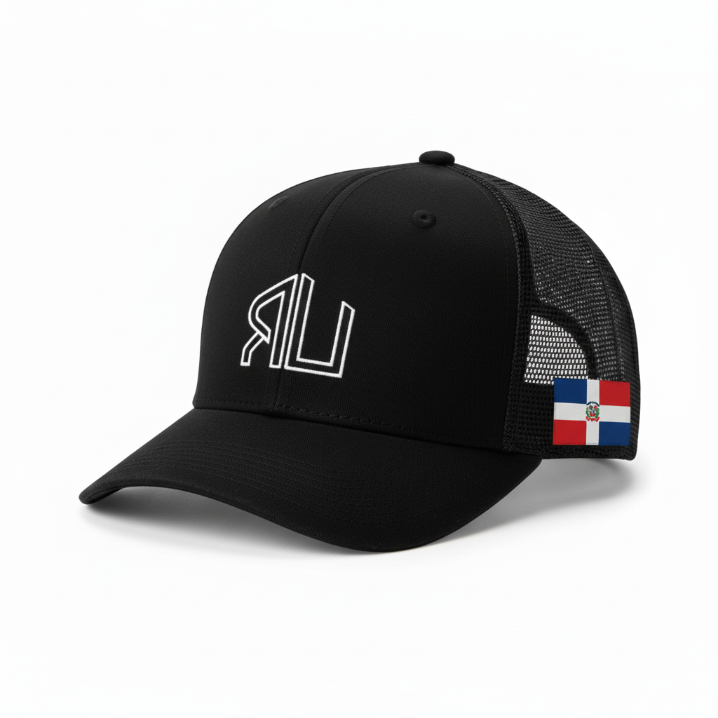 Black hat with Dominican Republic flag